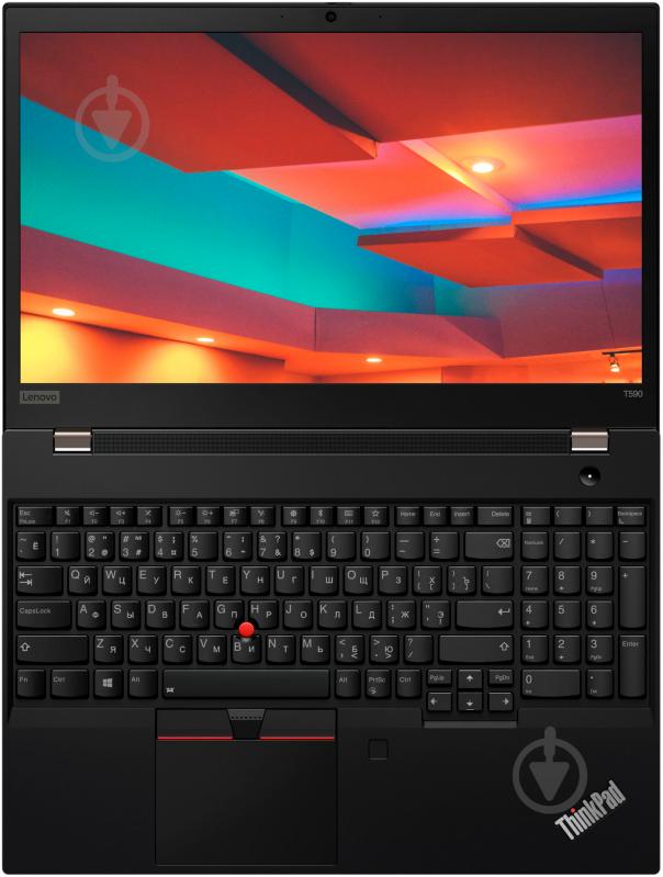 Ноутбук Lenovo ThinkPad T590 15,6" (20N4000HRT) black - фото 12