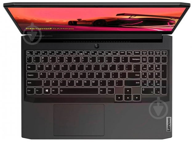 Ноутбук Lenovo IdeaPad Gaming 3 15ACH6 15,6" (82K200L6MH) shadow black - фото 2