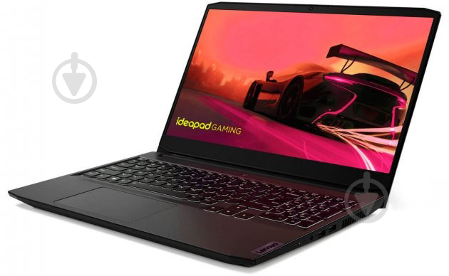 Ноутбук Lenovo IdeaPad Gaming 3 15ACH6 15,6" (82K200L6MH) shadow black - фото 7