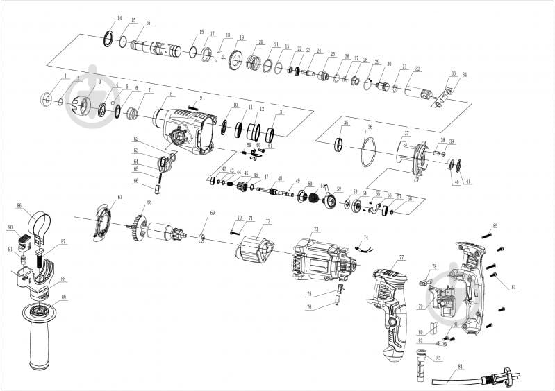 Перфоратор EVO Z1C-DS-24FQ - фото 14