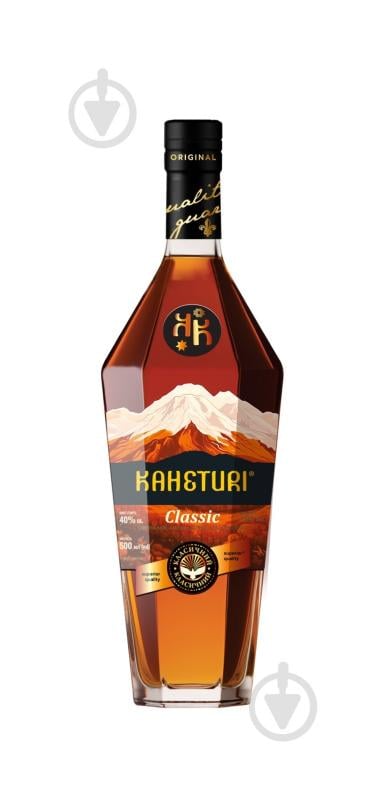Напиток алкогольный Кахетури Класический 40% 0,5 л - фото 1
