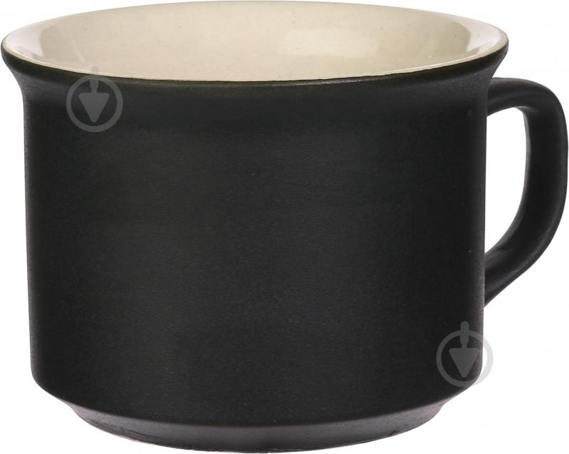 Чашка Сударь 300 мл чорна - фото 2 Чашка Сударь 300 мл чорна - фото 2