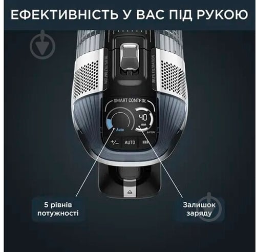 Пылесос аккумуляторный Rowenta X-Force Flex 14.60 Auto Animal RH9958WA black/grey - фото 13