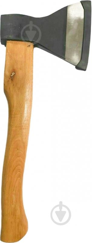 Топор Лев кованый закаленный с деревянной ручкой 0,8 кг - фото 1
