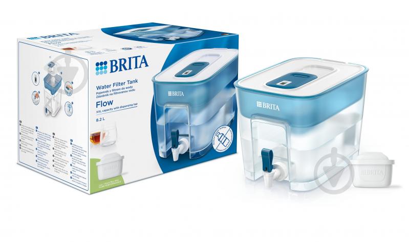 Фильтр-кувшин BRITA Flow Memo синий - фото 1 Фильтр-кувшин BRITA Flow Memo синий - фото 1