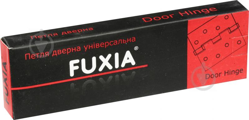 Петля универсальная Fuxia 125x31x3 мм матовый хром 2 шт - фото 4