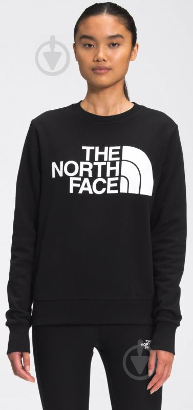 Світшот THE NORTH FACE W STANDARD CREW NF0A4M7EJK31 р. XL чорний - фото 1