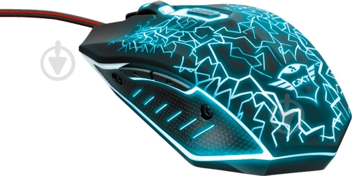 Мышь Trust GXT 105 Izza Illuminated Gaming black - фото 6