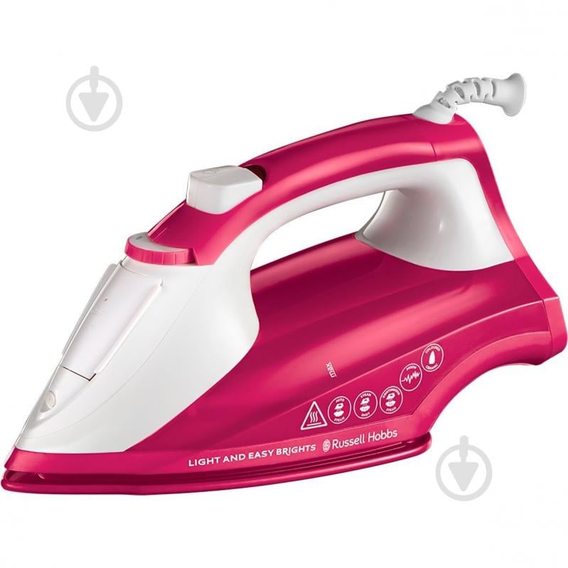 Утюг Russell Hobbs 26480-56 Light & Easy Brights Berry Iron - фото 1