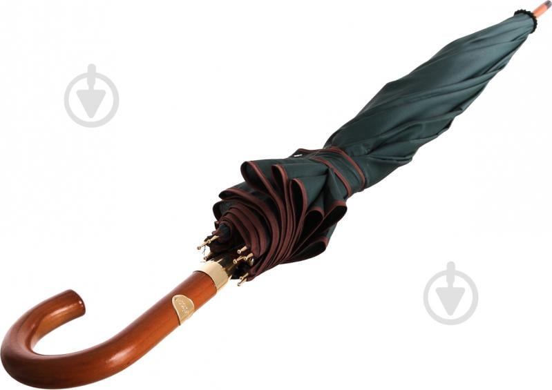 Зонт Susino трость 12 спиц зеленый - фото 3