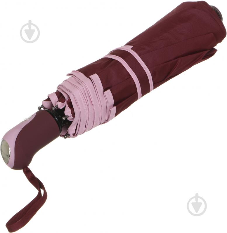 Зонт Susino 8520 бордовый - фото 3