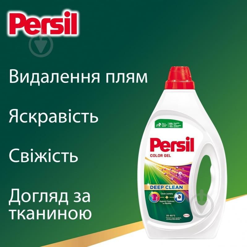 Гель для машинного та ручного прання Persil Колор 1,98 л - фото 4