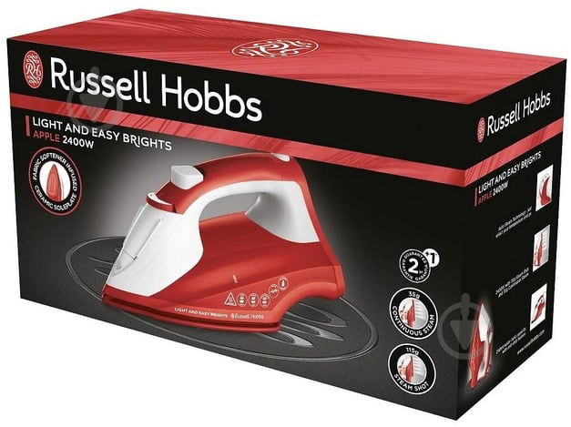 Праска Russell Hobbs 26481-56 Light & Easy Brights Apple Iron - фото 6