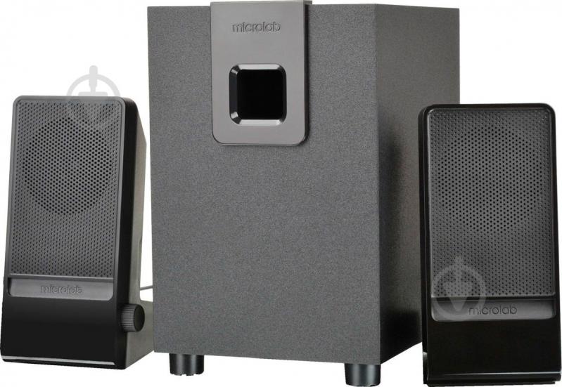Акустическая система Microlab M-100 2.1 black - фото 1 Акустическая система Microlab M-100 2.1 black - фото 1