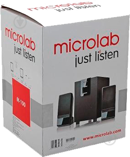 Акустическая система Microlab M-100 2.1 black - фото 5 Акустическая система Microlab M-100 2.1 black - фото 5