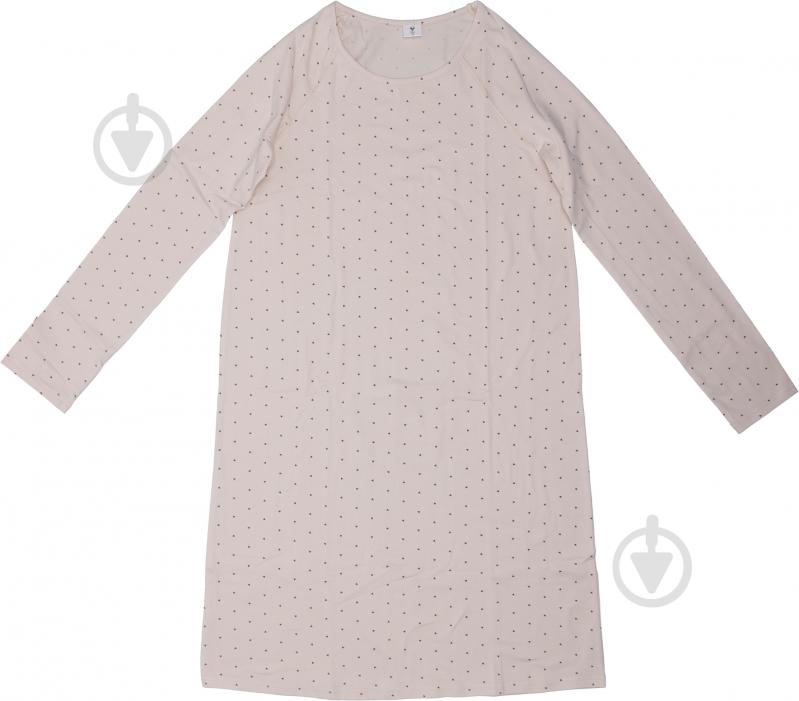 Ночная рубашка Роза р. M пудровый - фото 1