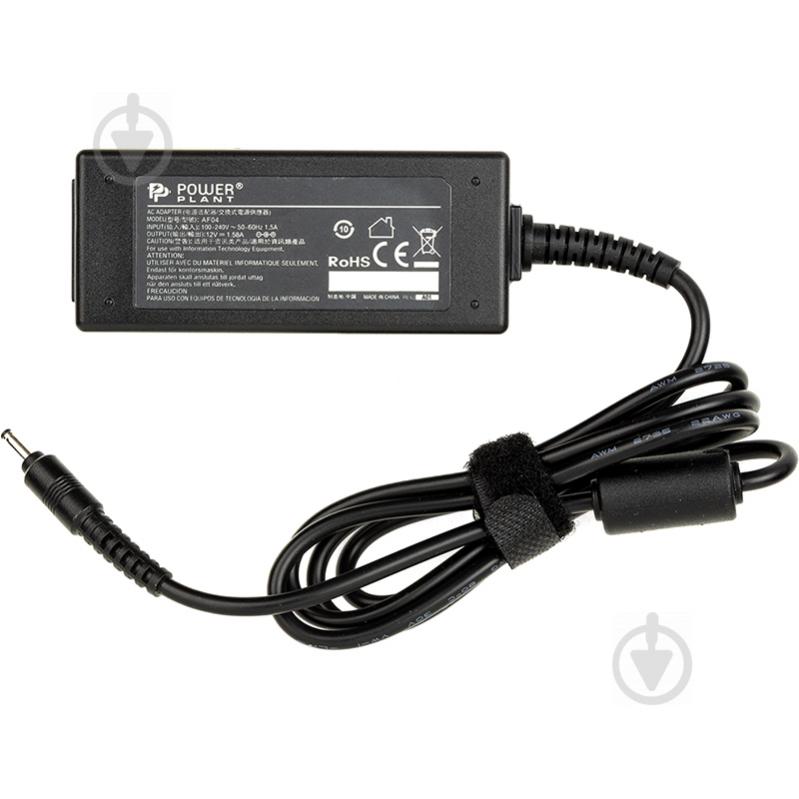 Блок живлення PowerPlant Acer 220V 12V 18W 1.5A (3.0х1.1) - фото 1