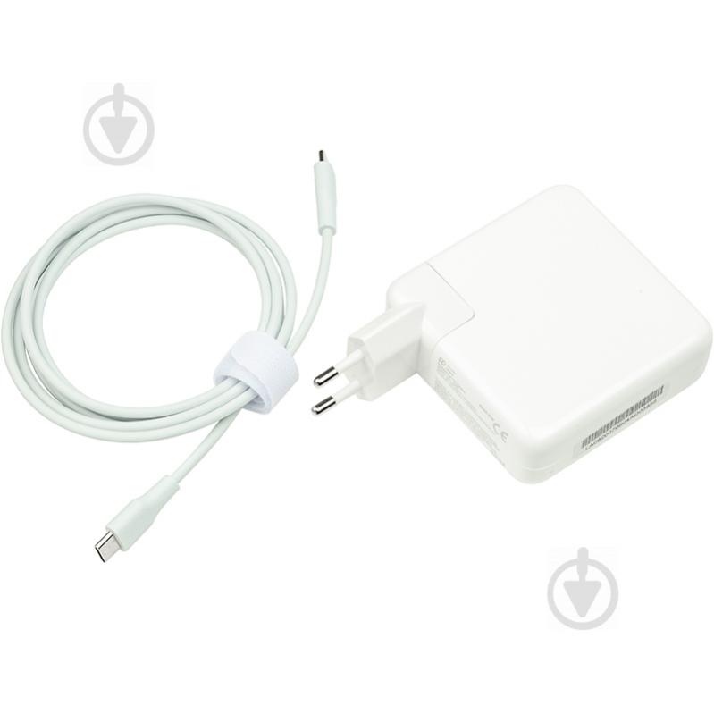 Блок живлення PowerPlant Apple 220V 20V 87W 3A (USB-C) - фото 1