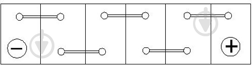 Акумулятор автомобільний Bosch S3 45Ah 400A 12V «+» праворуч (0092S30020) - фото 5
