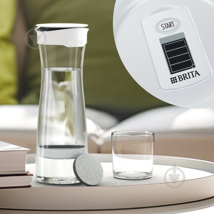 Фільтр-глечик BRITA 1300 мл біло-графітовий - фото 7