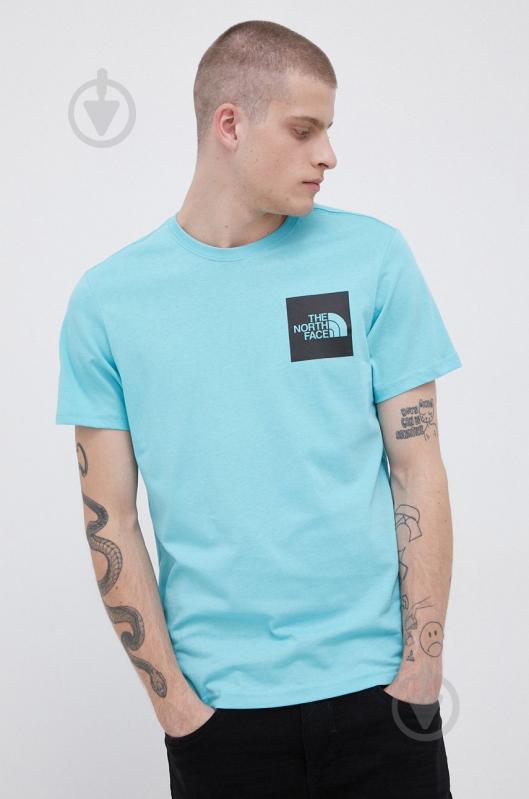 Футболка THE NORTH FACE M S/S FINE TEE - EU NF00CEQ53XT1 р.XL синій - фото 1