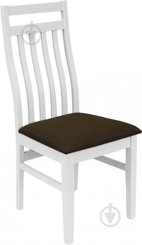 Стул обеденный Reflectory белый/коричневый - фото 1