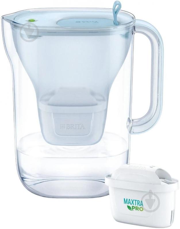 Фильтр-кувшин BRITA Style LED синий - фото 5 Фильтр-кувшин BRITA Style LED синий - фото 5