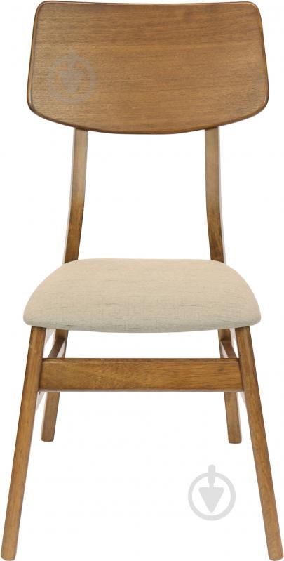 Стул обеденный EARTH орех/бежевый - фото 2