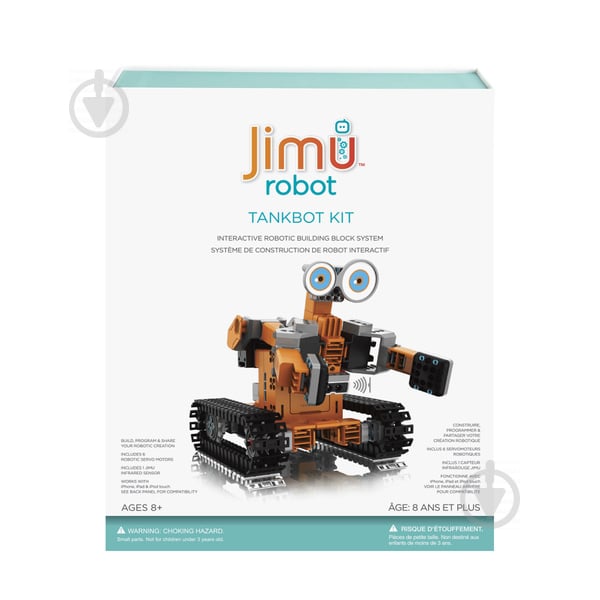 Робот программируемый UbTech Jimu Tankbot (6 Servos) - фото 5