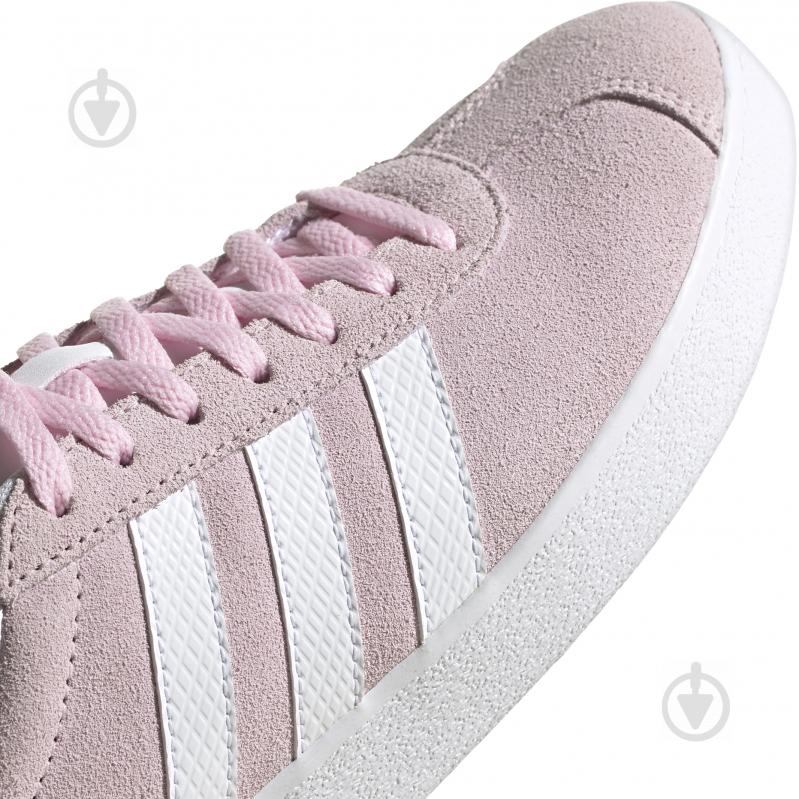 Кроссовки женские демисезонные Adidas VL COURT 2.0 FY8811 р.38 2/3 розовые - фото 12