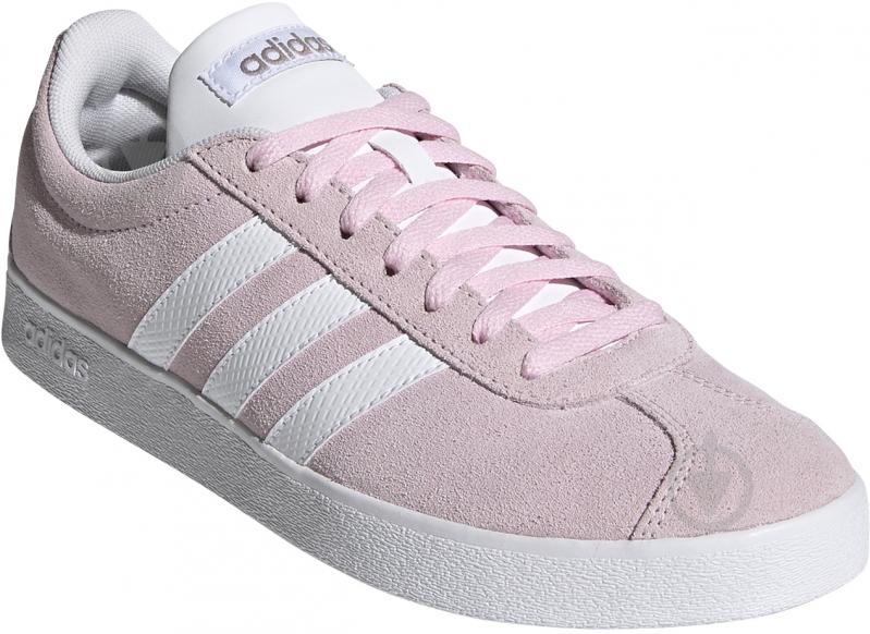 Кроссовки женские демисезонные Adidas VL COURT 2.0 FY8811 р.38 2/3 розовые - фото 4