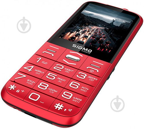 Мобильный телефон Sigma mobile Comfort 50 Grace Dual Sim red - фото 3