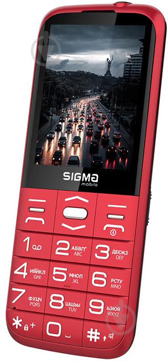 Мобильный телефон Sigma mobile Comfort 50 Grace Dual Sim red - фото 2