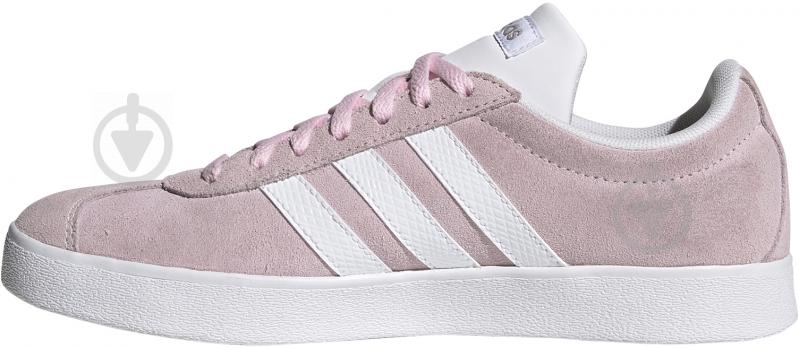 Кроссовки женские демисезонные Adidas VL COURT 2.0 FY8811 р.40 2/3 розовые - фото 8