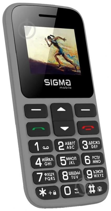 Мобільний телефон Sigma mobile Comfort 50 HIT2020 grey - фото 3