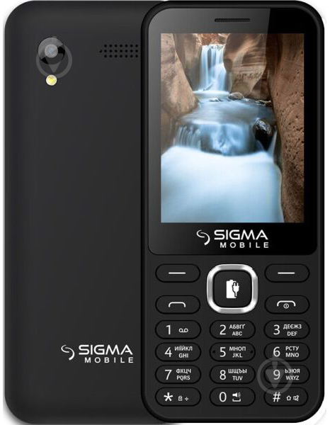 Мобильный телефон Sigma mobile X-style 31 Power Type-C Dual Sim black - фото 1