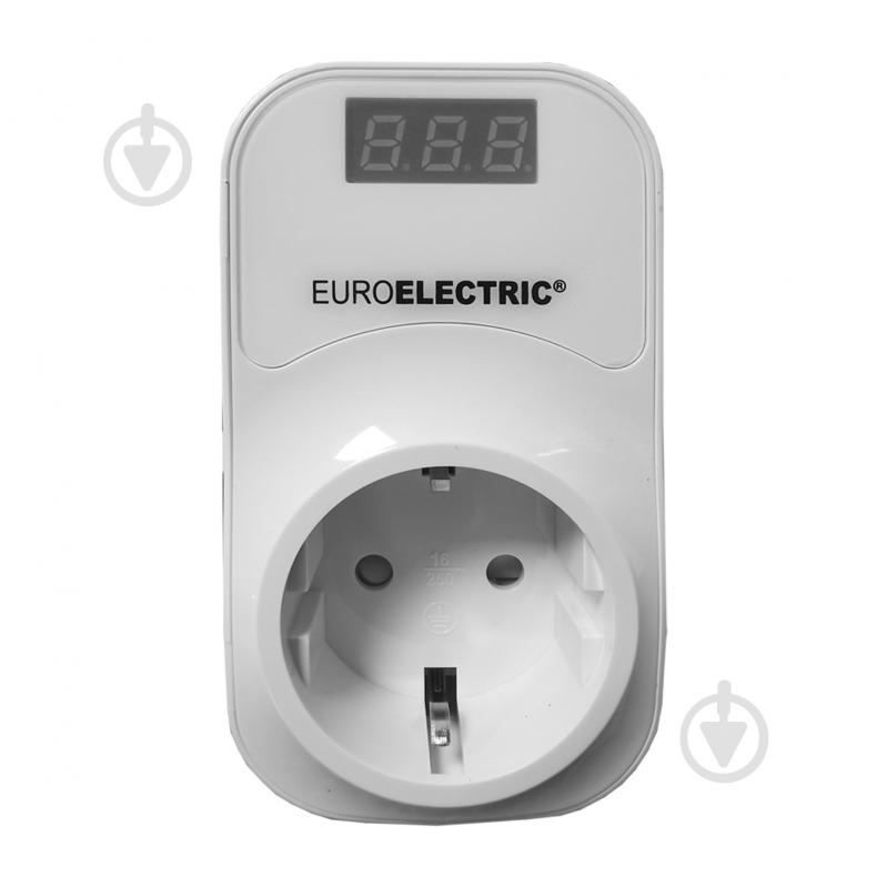 Реле напряжения Euroelectric в розетку RV-16A/3,5kW - фото 3