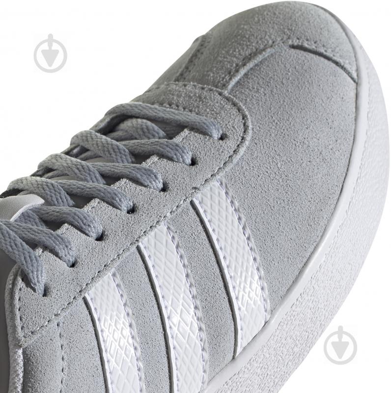 Кроссовки женские демисезонные Adidas VL COURT 2.0 FY8812 р.36 2/3 серые - фото 12