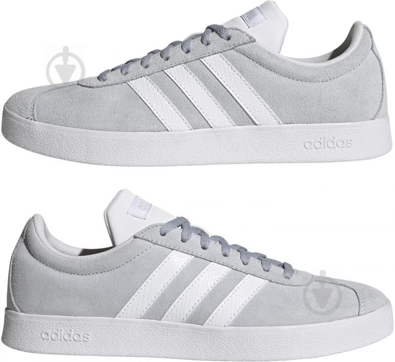 Кроссовки женские демисезонные Adidas VL COURT 2.0 FY8812 р.36 2/3 серые - фото 5