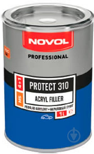 Ґрунтовка акриловий 4+1 білий PROTECT 310 NOVOL 1000 мл - фото 1