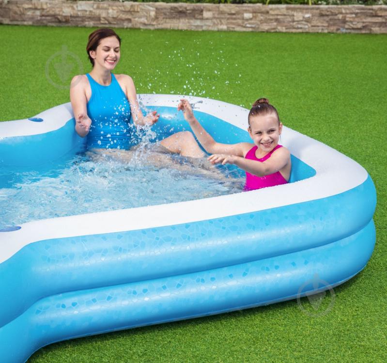 Бассейн надувной Bestway Семейный 305x274x46 см - фото 7
