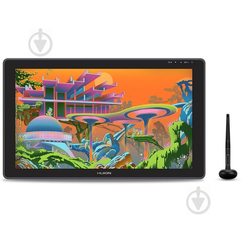 Монітор графічний Huion Kamvas 21,5" GS2201 з рукавичкою black - фото 1