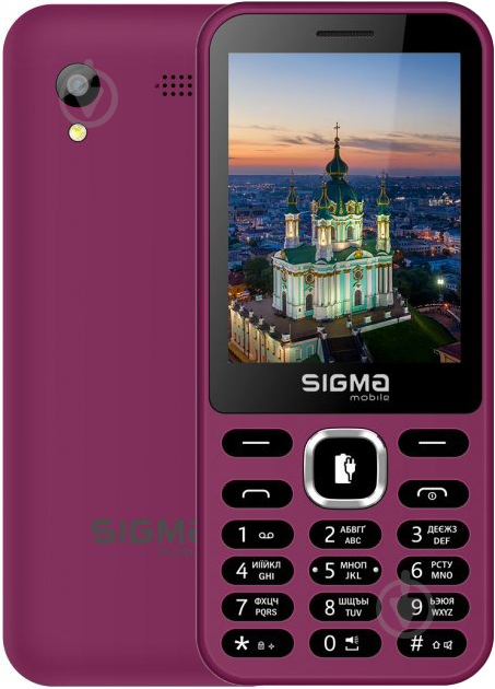 Мобильный телефон Sigma mobile X-style 31 Power Type-C Dual Sim purple - фото 1