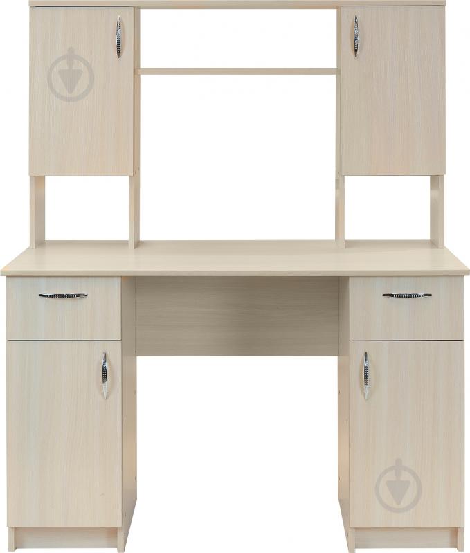 Стол компьютерный Пехотин Вектор дуб молочный - фото 3 Стол компьютерный Пехотин Вектор дуб молочный - фото 3