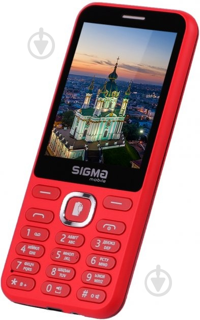 Мобильный телефон Sigma mobile X-style 31 Power Type-C Dual Sim red - фото 3