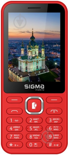 Мобильный телефон Sigma mobile X-style 31 Power Type-C Dual Sim red - фото 2