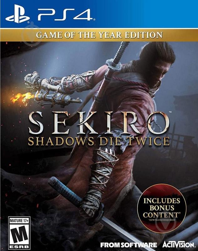 Игра Sony PS4 Sekiro: Shadows Die Twice GOTY, BD диск (1067599) - фото 1