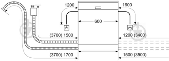 Посудомоечная машина Bosch SMS25AW01K - фото 6