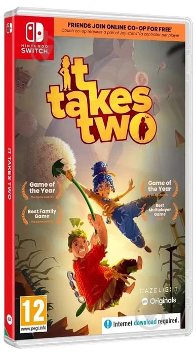 Игра NINTENDO Switch It Takes Two, картридж (5908305248903) - фото 1