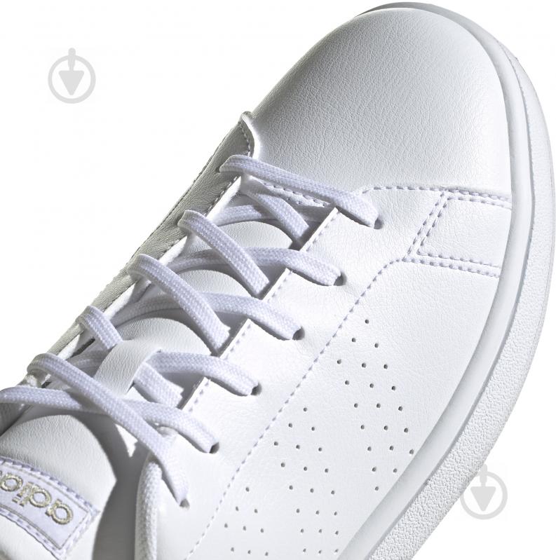 Кроссовки женские демисезонные Adidas ADVANTAGE BASE FY8824 р.36 белые - фото 12